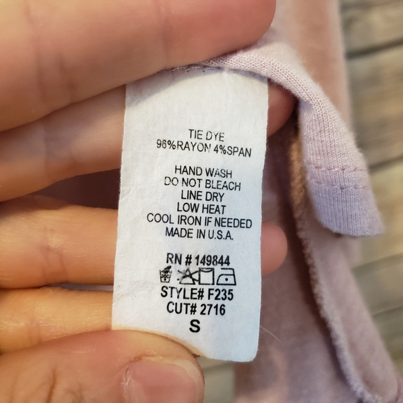 Zutter Pink Tie Dye Lets Day Drink Tank Top Size Small - Picture 7 of 7